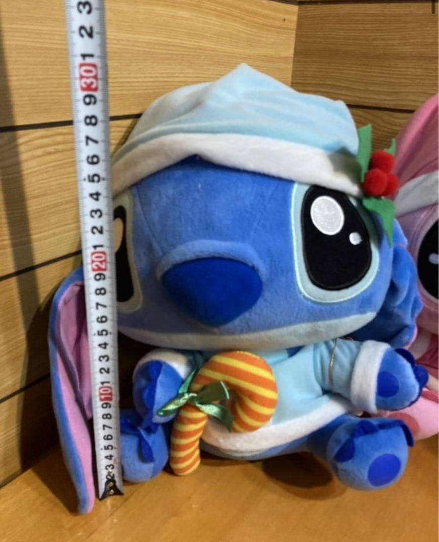 サンタ　リロ&スティッチ ぬいぐるみ4体セット　クリスマス