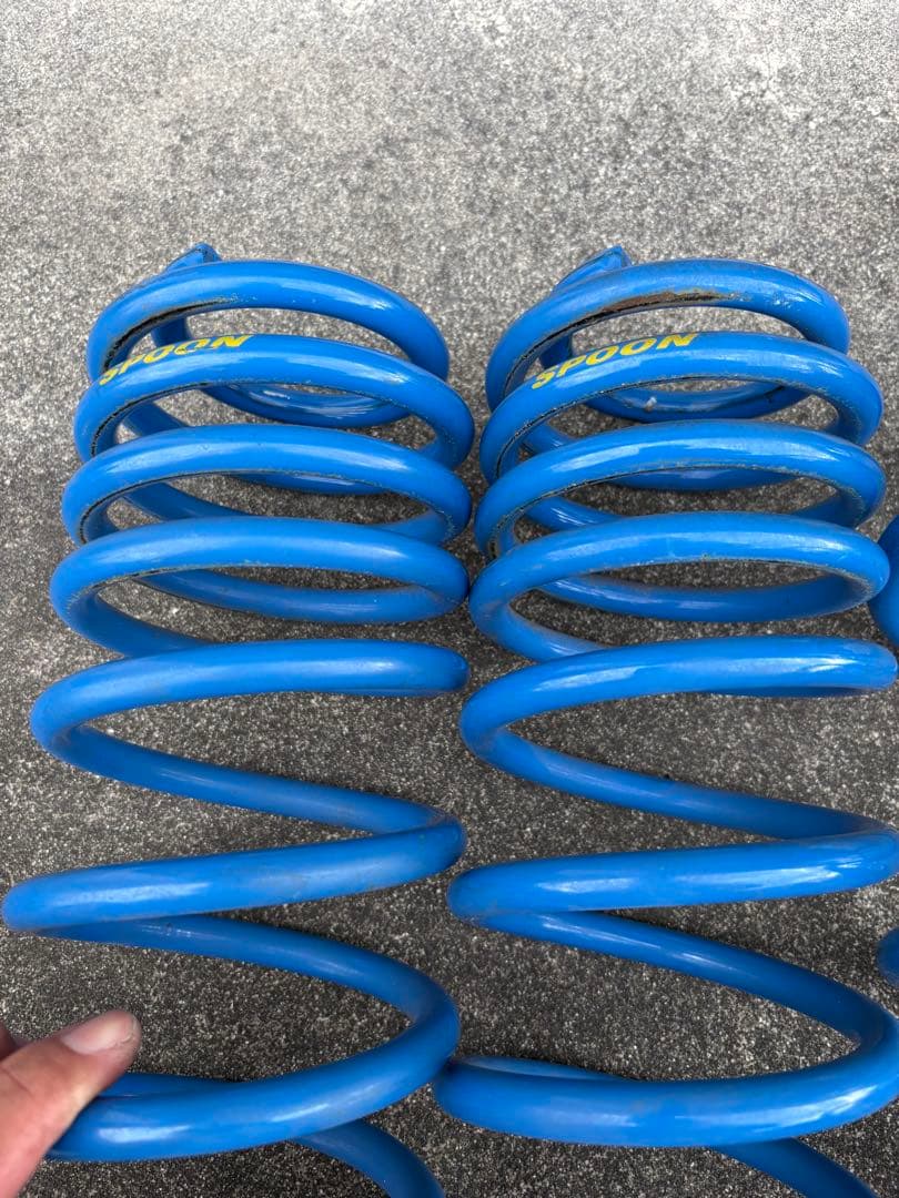 FK7シビックSPOON スプリング 青