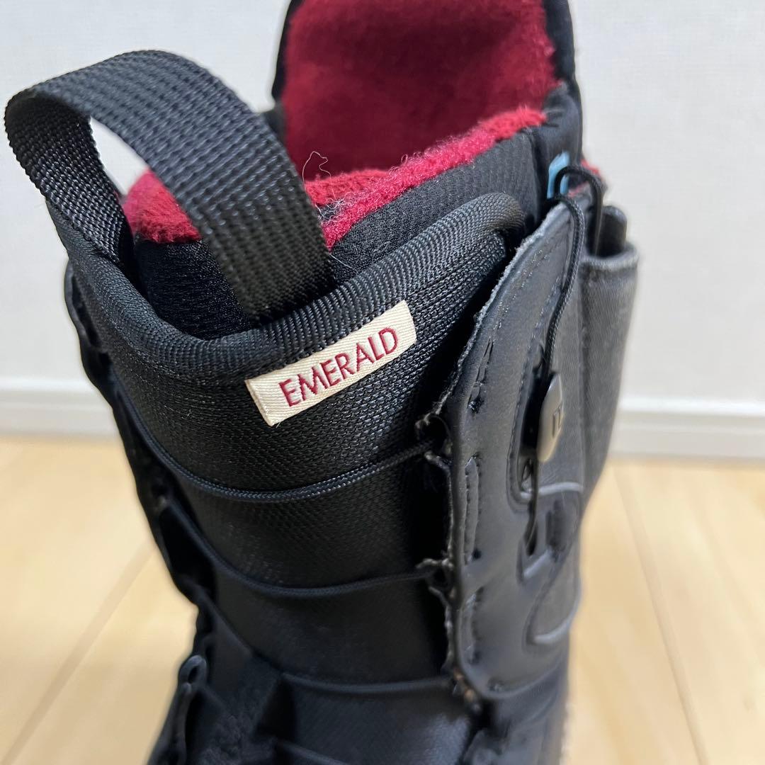 【即日発送】BURTON スノボブーツEMERALD エメラルド 25.0cm