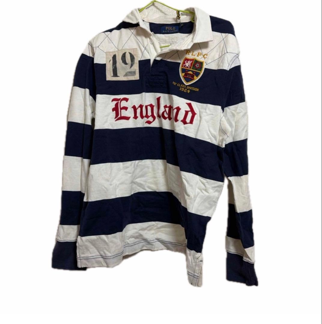 Polo Ralph Lauren ラガーシャツ ネイビーとホワイト