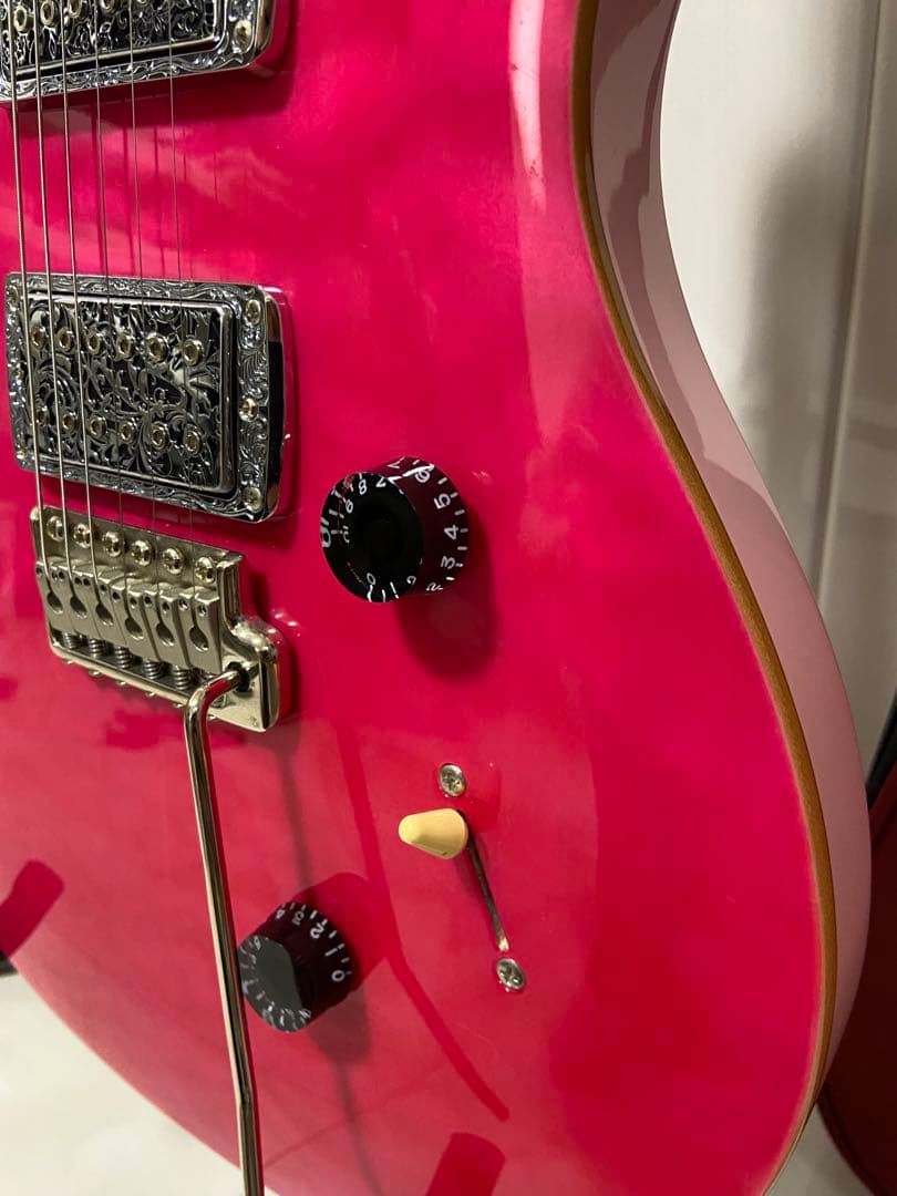 美品　PRS SE Custom 24 （改）エレキギター ボニーピンク