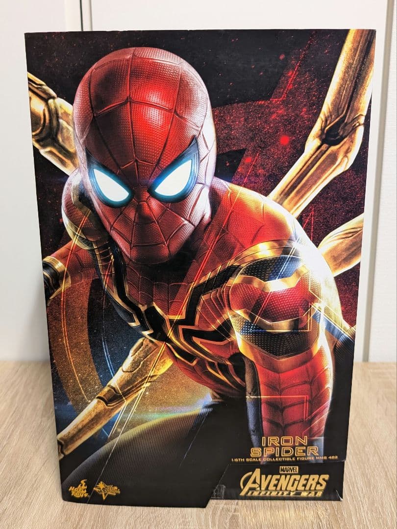 ホットトイズ 1/6スケール アイアンスパイダーマン フィギュア
