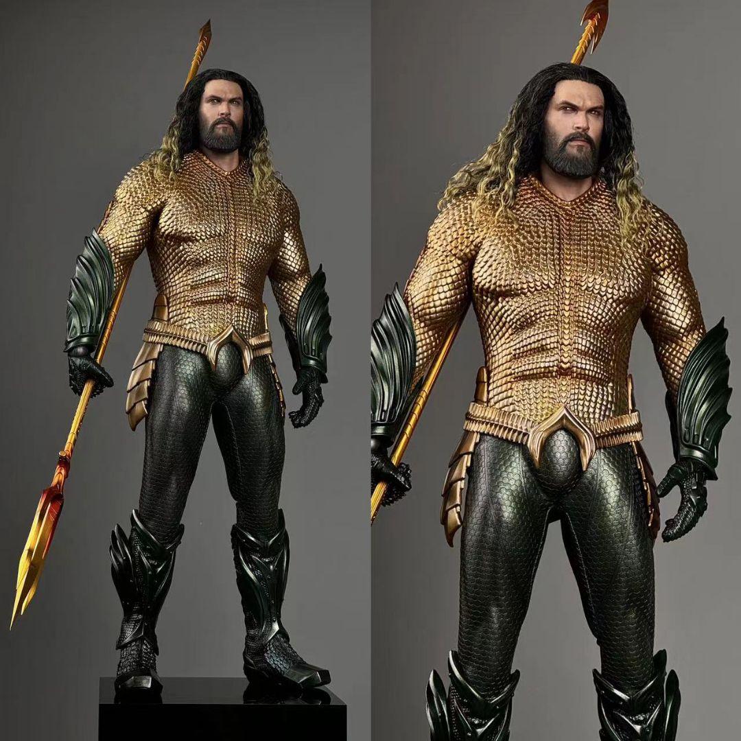 ホットトイズ アクアマンフィギュア カスタマイズ植毛