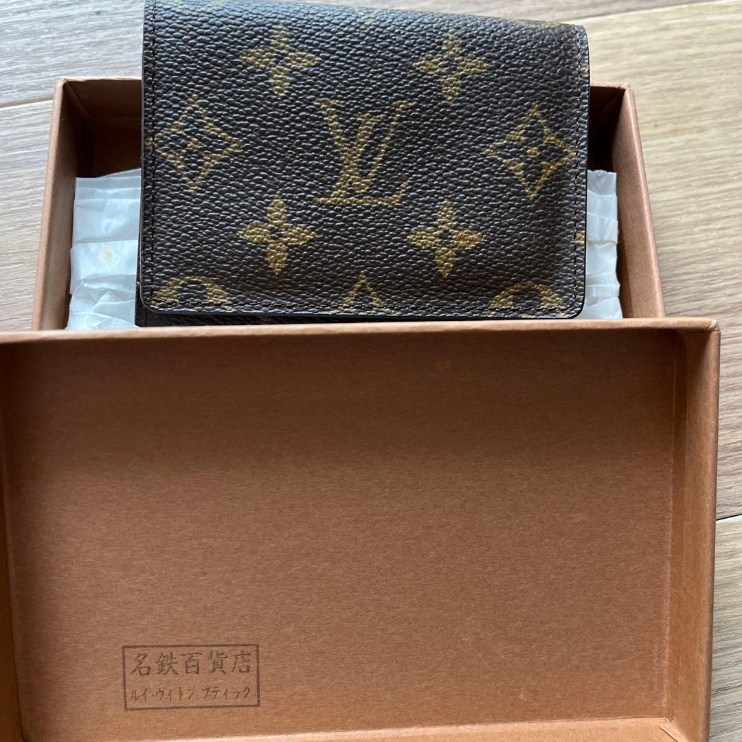 keitanboo正規店購入 新品未使用ルイヴィトン名刺入れ