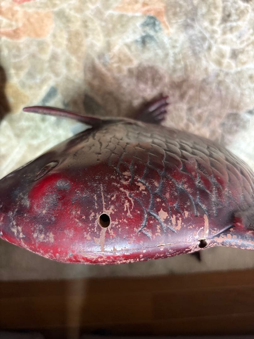 恵比寿さまと鯛の置物