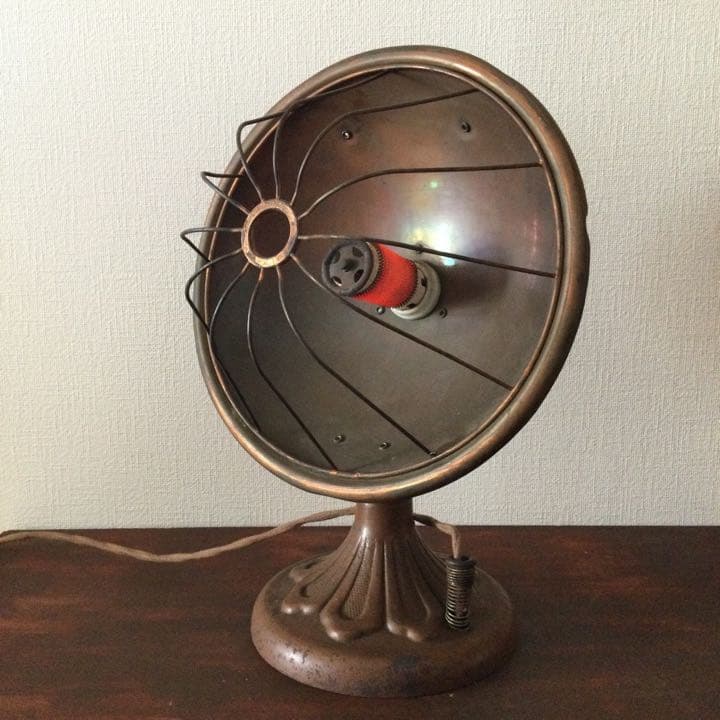 【2月限定価格】超珍品　昭和レトロ　松下電器反射式電気ストーブ1号機　稼働品