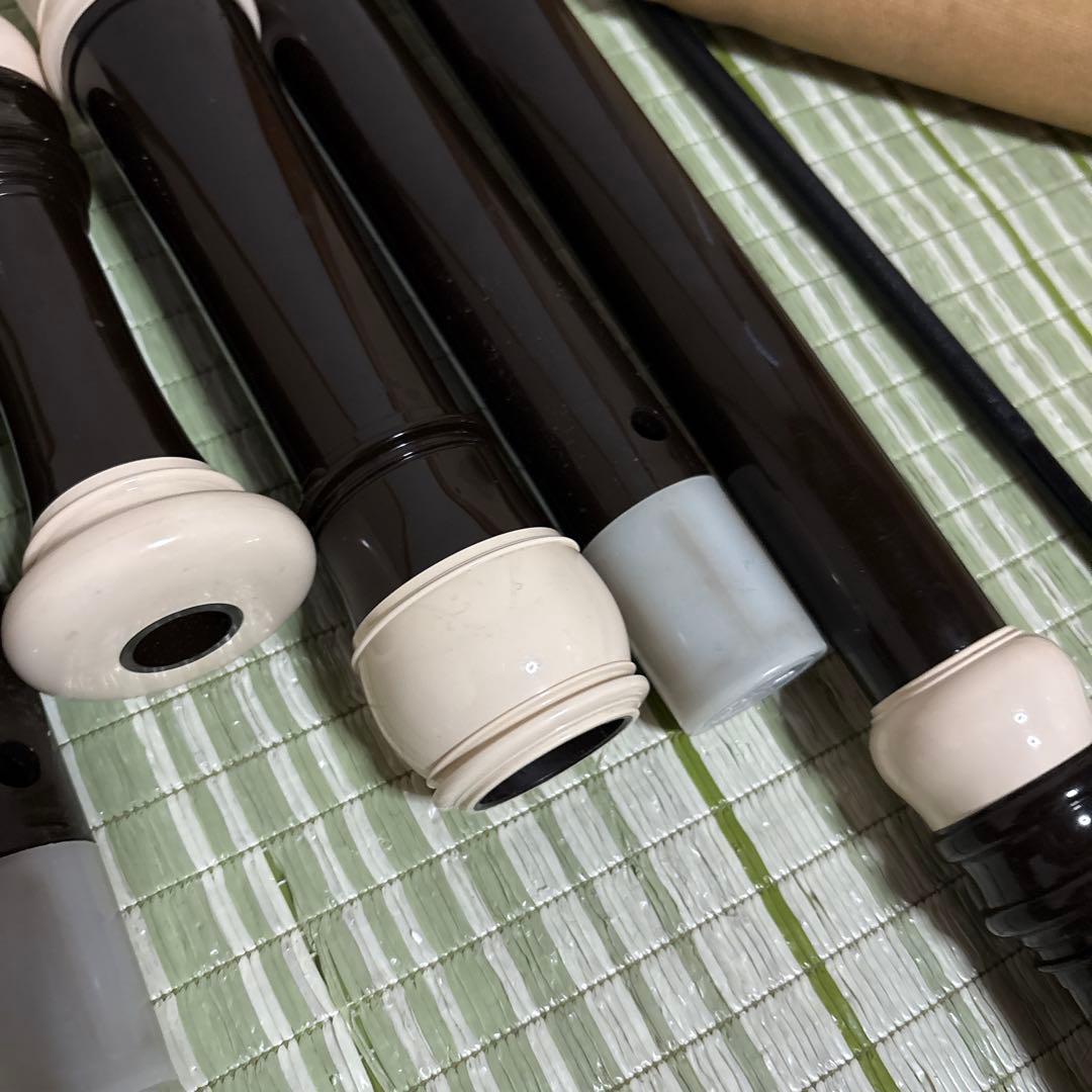 YAMAHA ヤマハ　テナーリコーダー ケースYRT-304BⅡ 3本セット