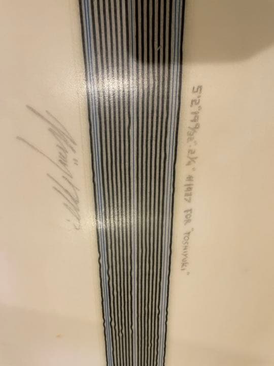 chpサーフボード5.2 EPSクワッドフィン付き