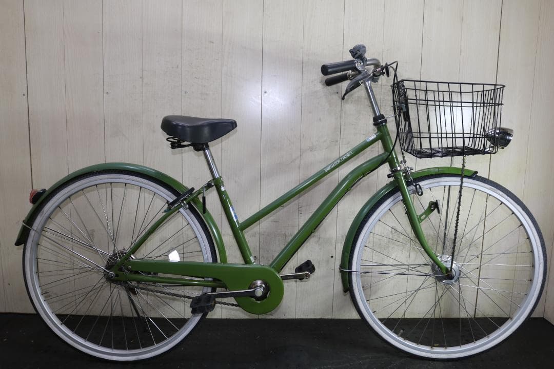 INNOVATION FACTORY 26インチ 軽快シティークロス GREEN