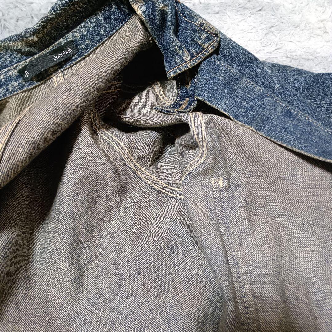 ジョンブル つなぎ デニムサロペット エンジニアオールインワン JOHNBULL