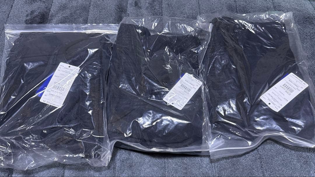 テニスウェア 黒 3点セット スウェット