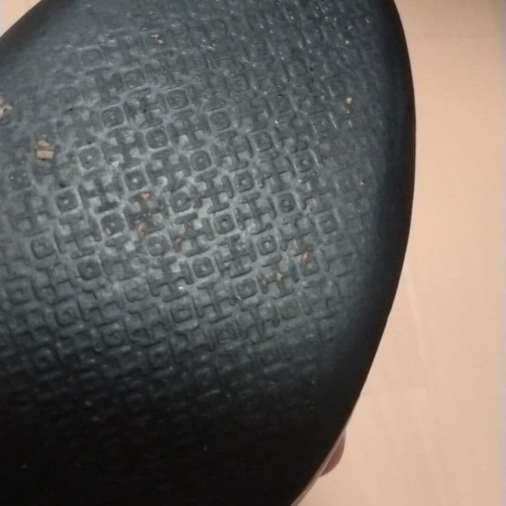 1回着用　トリーバーチ　サイズ6　黒色　エナメル　バレエシューズ　フラット