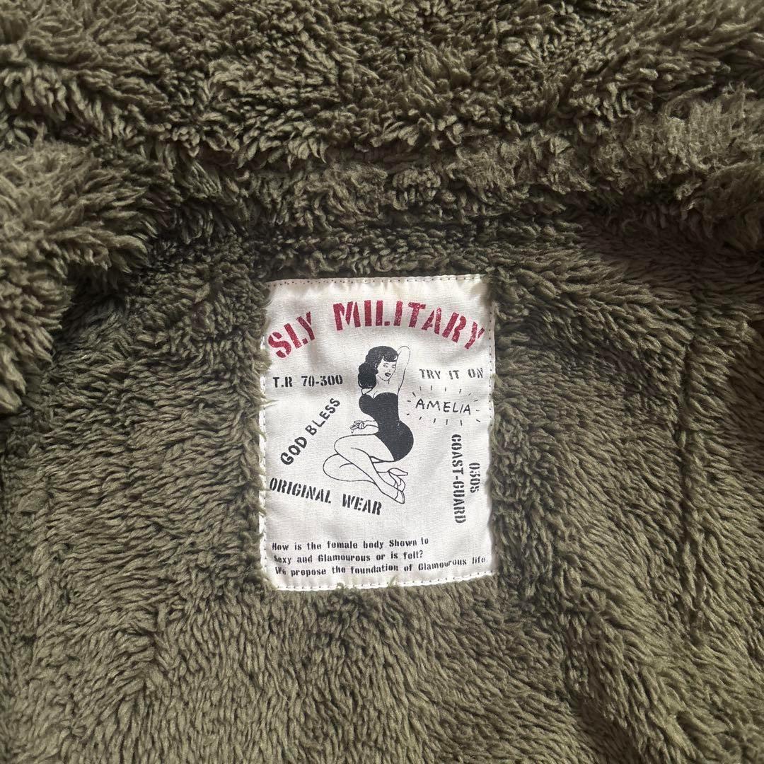 【美品】　SLY y2k ミリタリー　モッズコート　ファー　 N-3Bアーカイブ