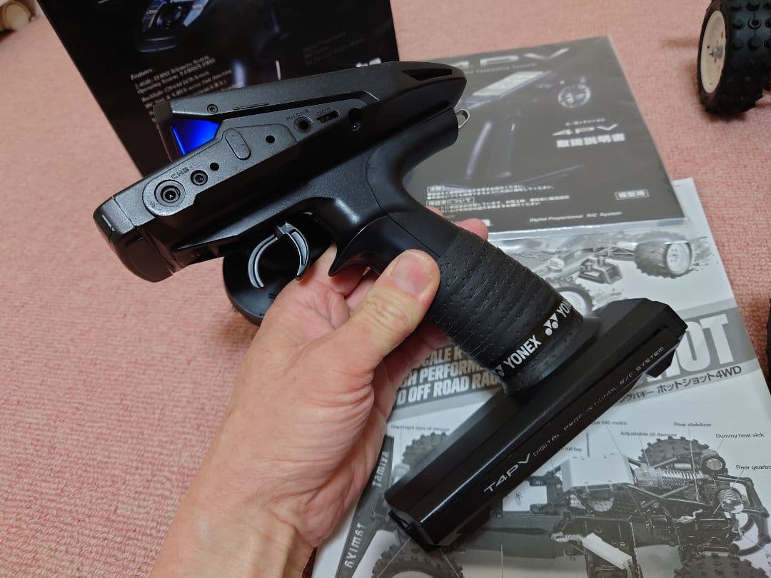 タミヤ ホットショット フルセットに変更！ ブラシレス仕様 4WD バギー