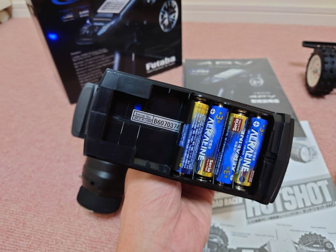 タミヤ ホットショット フルセットに変更！ ブラシレス仕様 4WD バギー