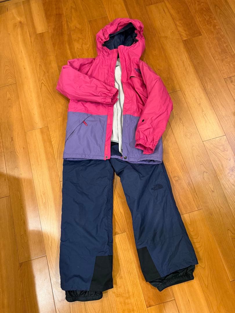 THE NORTH FACE 子供用スキーウェア上下セット140