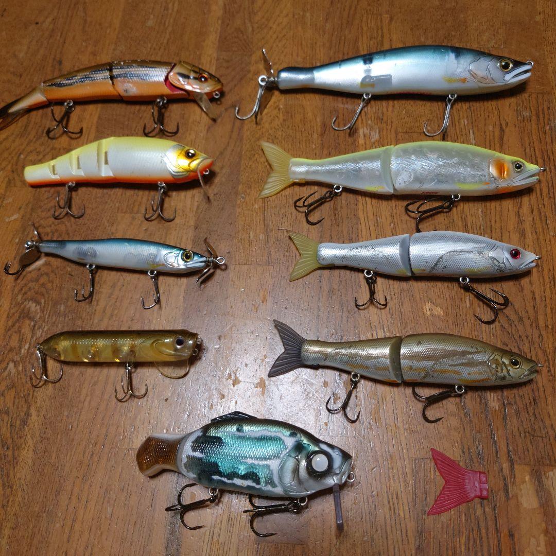 ジョインテッドクロー　ビッグベイト　9個セット