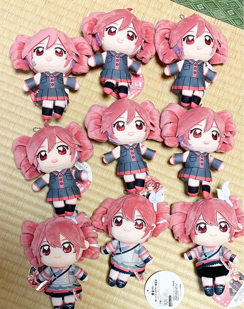 重音テト ぬいぷりけ おすわり 9体セット