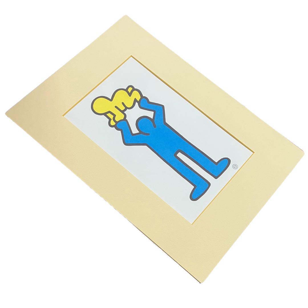 92年製 キースヘリング Keith Haring リトグラフ ポスター 額装済