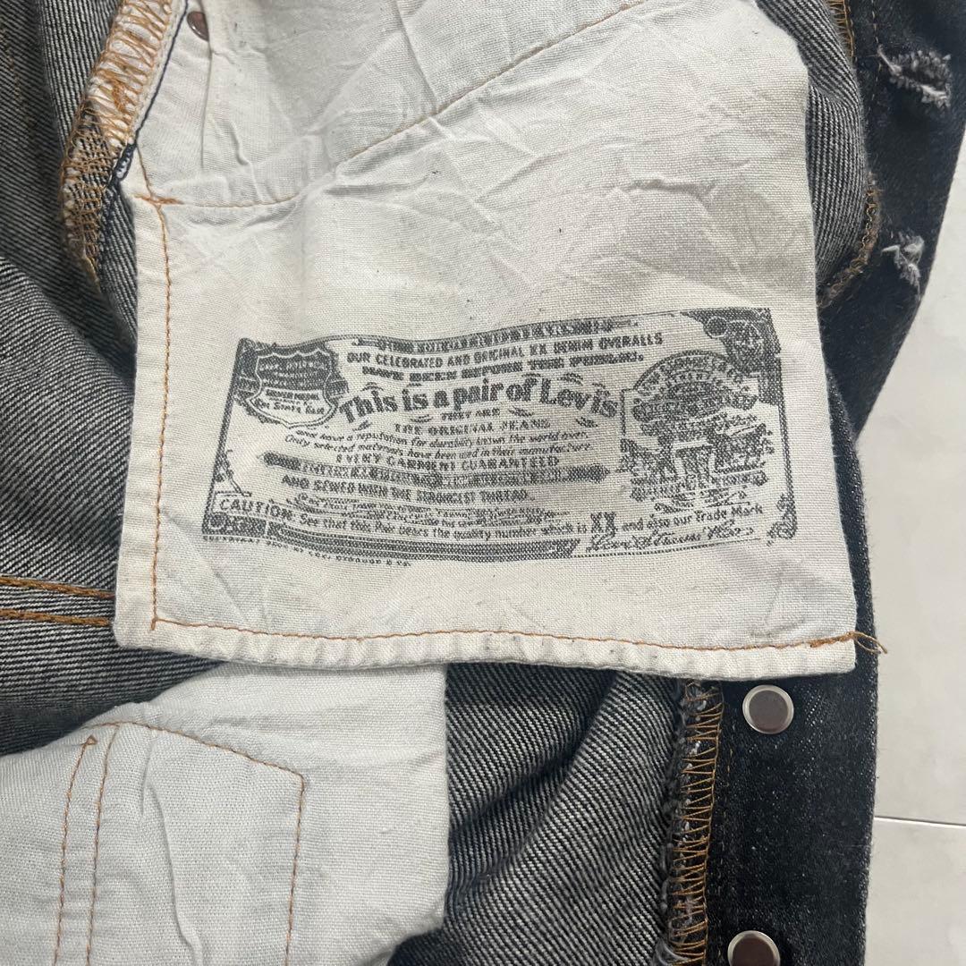 Levi’s 501XX ブラックデニム W34 L32 メキシコ製 リーバイス