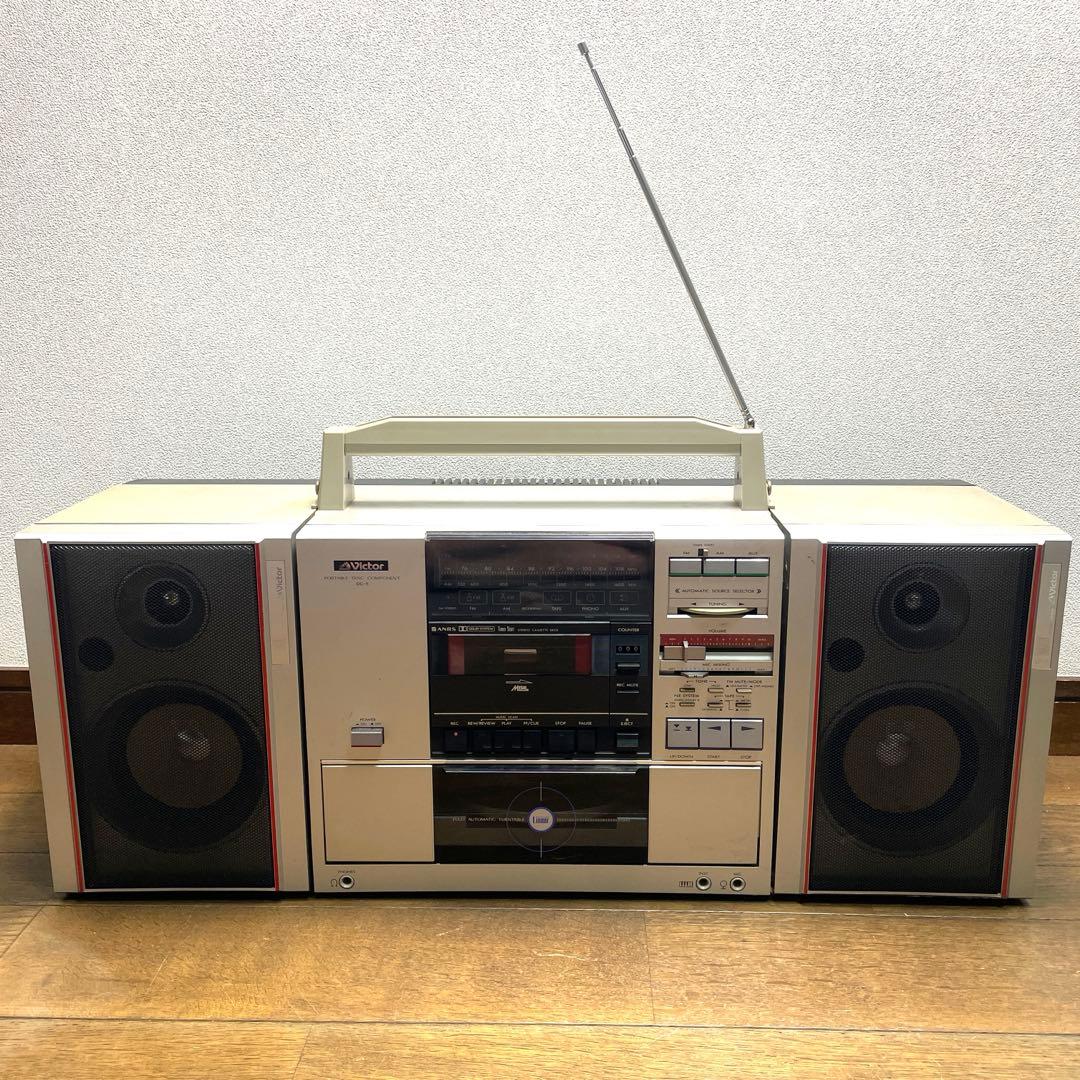 ジャンク品 Victorビクター DC-5S (CA-DS5S)ラジカセコンポ