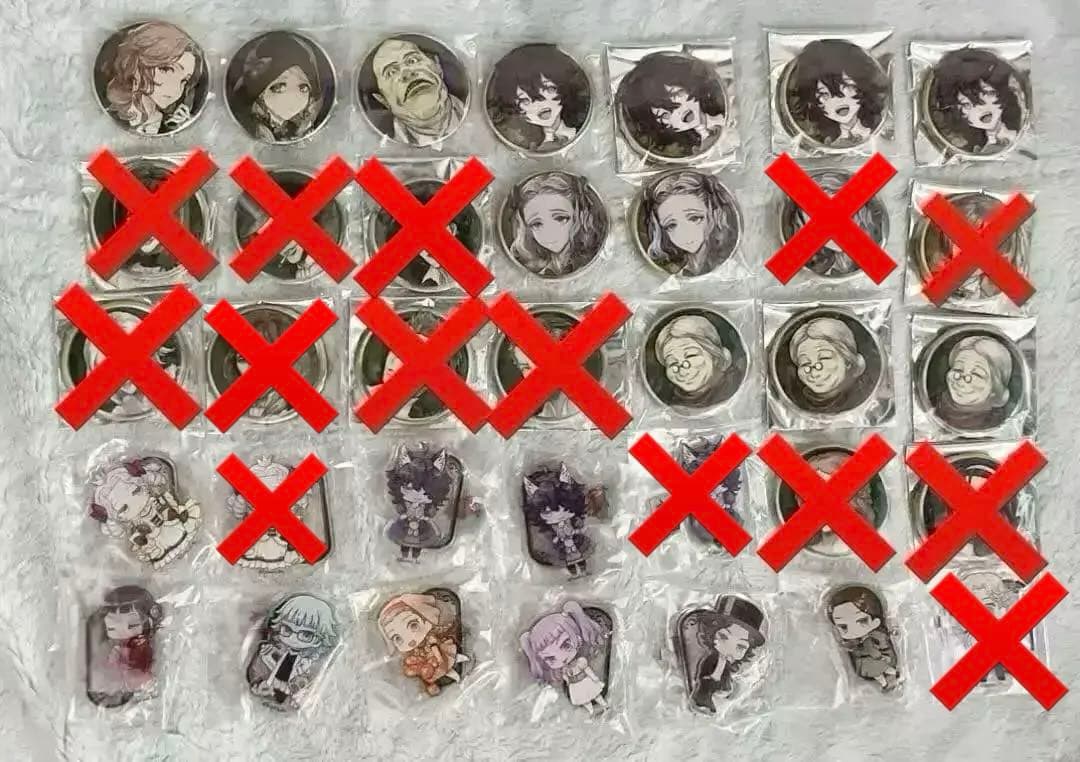 人狼ジャッジメント 缶バッジ アクスタ