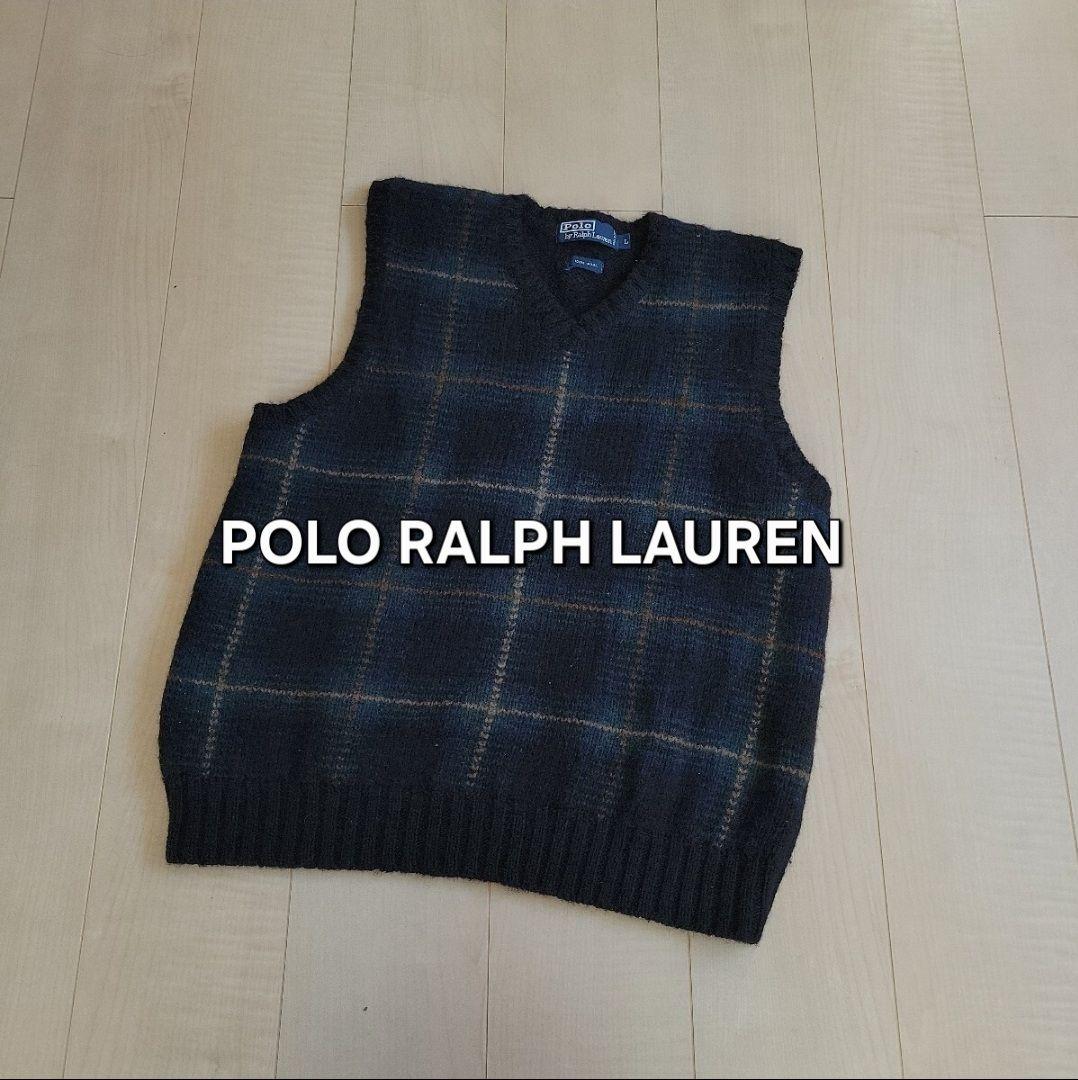 90s RALPH LAUREN★ニットベスト ラルフローレン