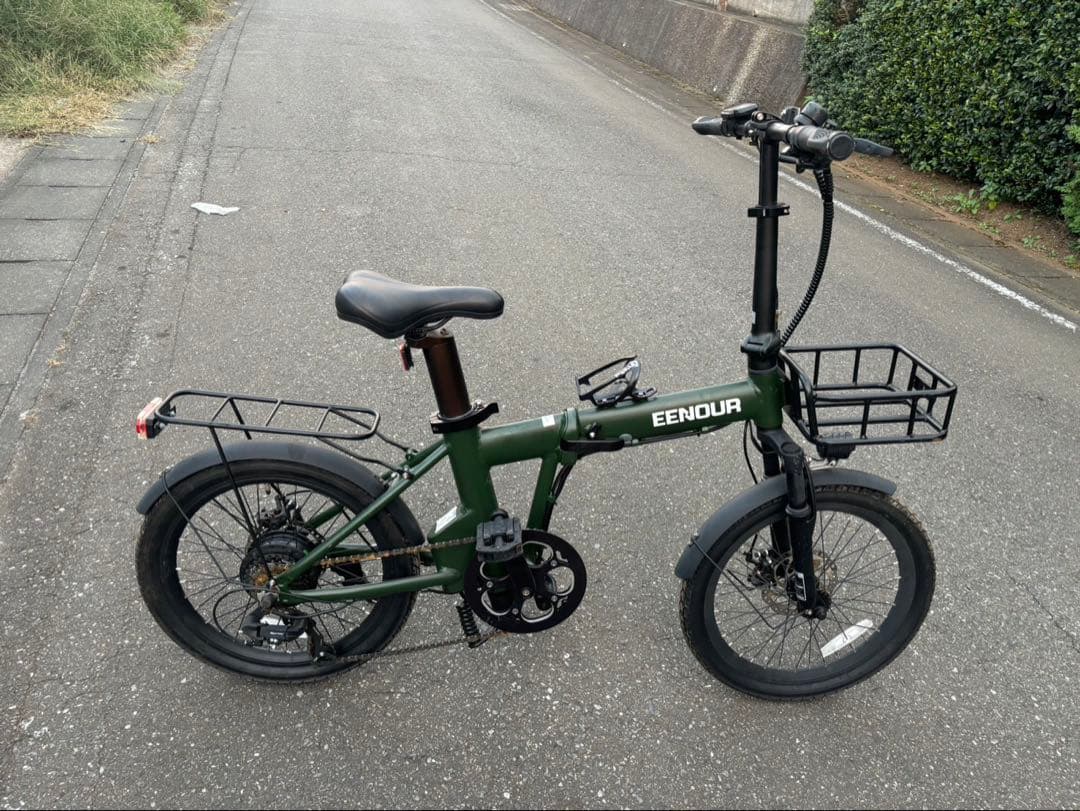 EENDUR 折りたたみ電動アシスト自転車 20インチ