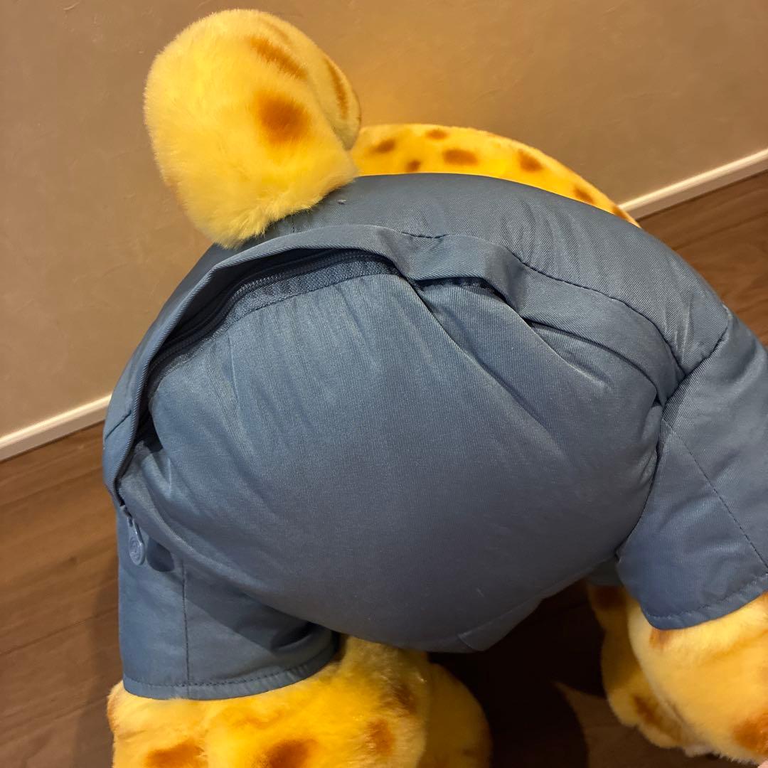 ズートピア２　クロウハウザー　大きな　ぬいぐるみ　ブランケット付き　コストコ