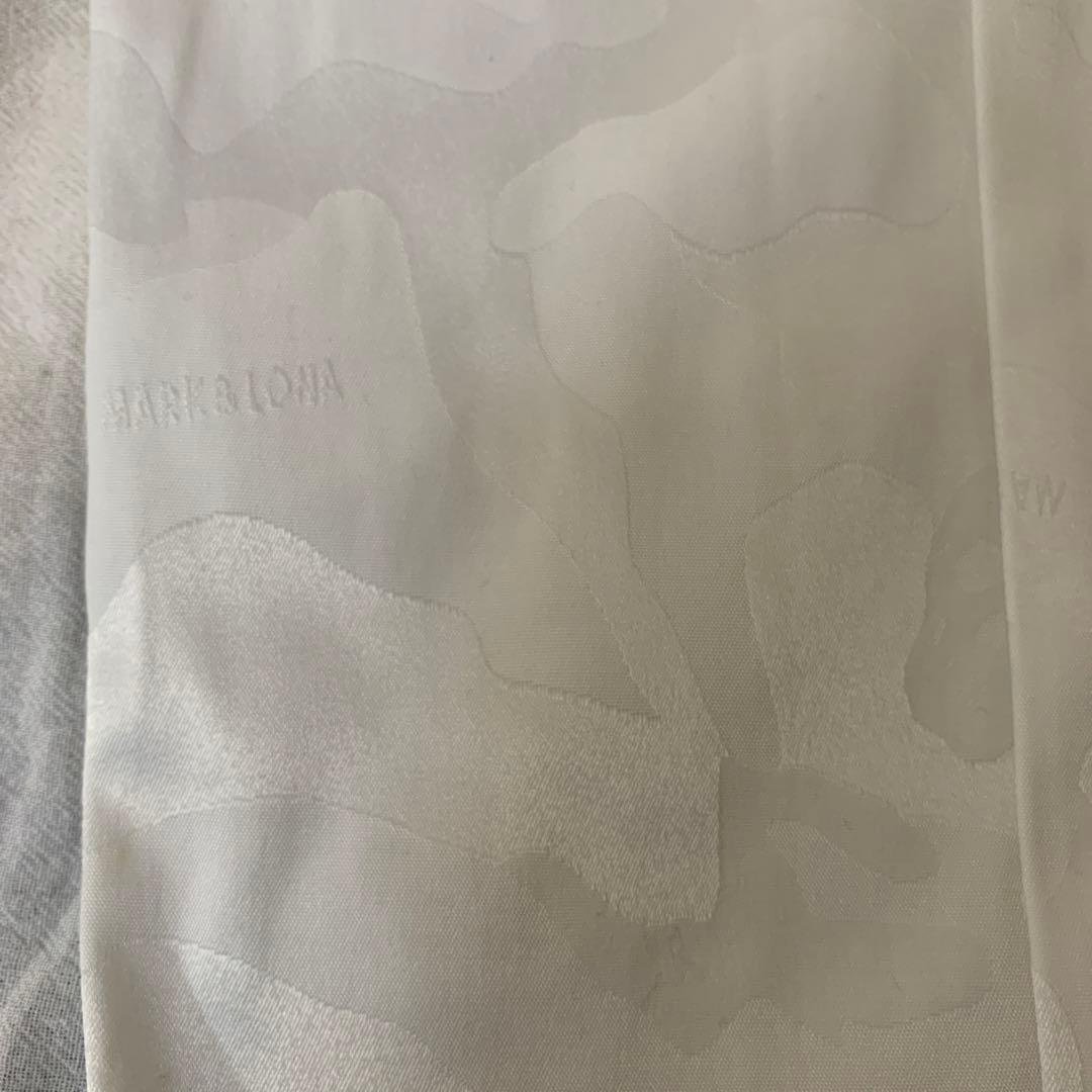 マークアンドロナ　44 ホワイト　パンツ