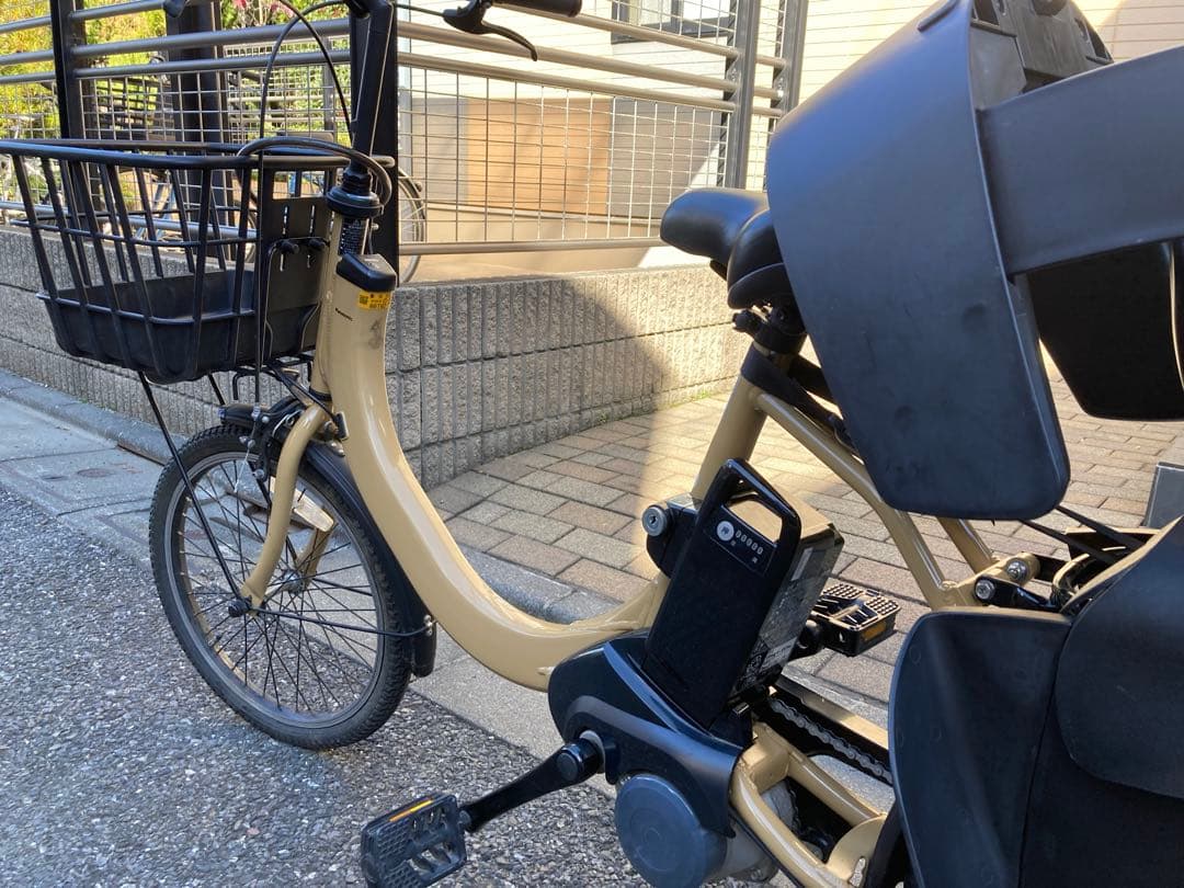 電動アシスト自転車 チャイルドシート付き