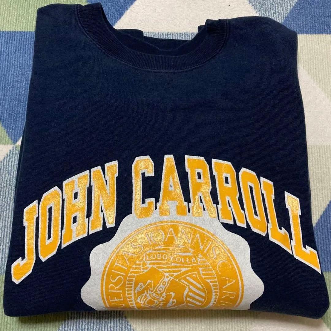 90s Champion濃紺 リバースウィーブ 刺繍タグ Lサイズ USA製