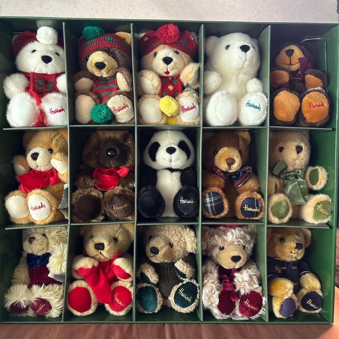 Harrods ぬいぐるみセット 15体入り