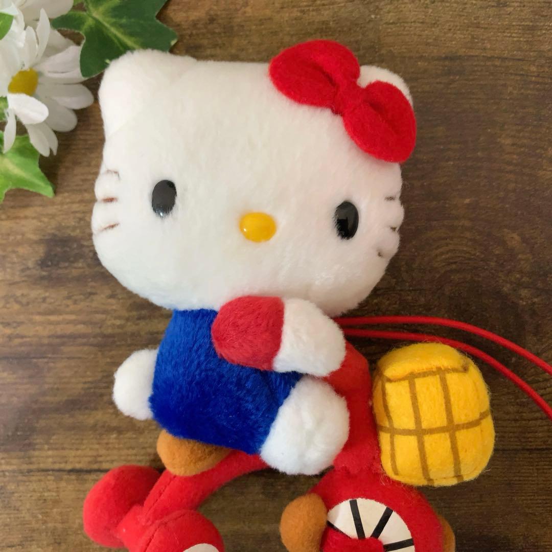 ☆希少☆ハローキティ vivitix マスコット カーテンタッセル 三輪車