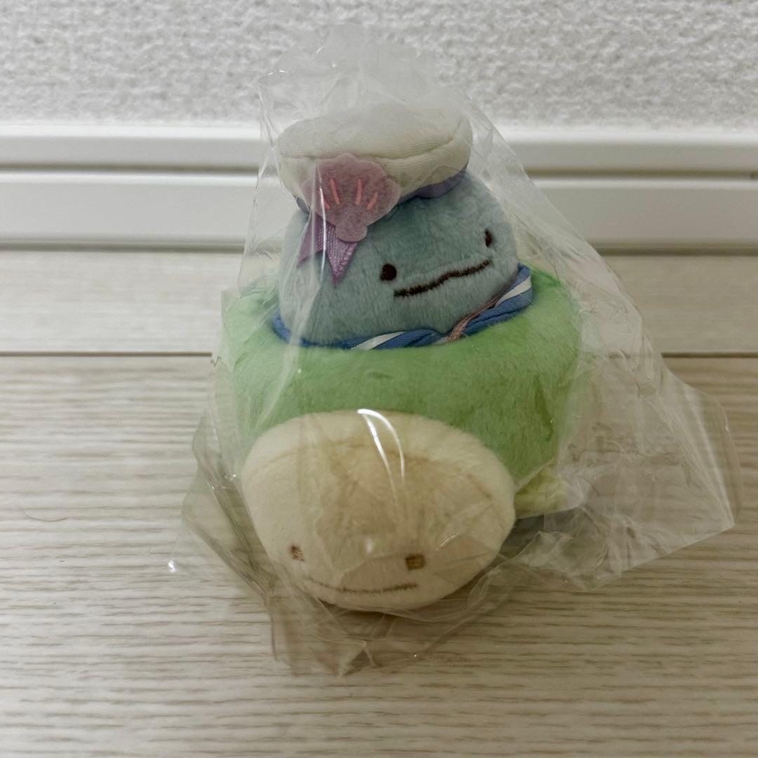 すみっコぐらし おでかけレジャー 2020 てのりぬいぐるみセット（ねこ・とかげ