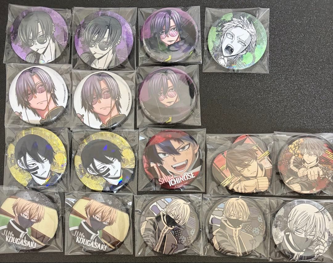 桃源暗鬼　缶バッジセット