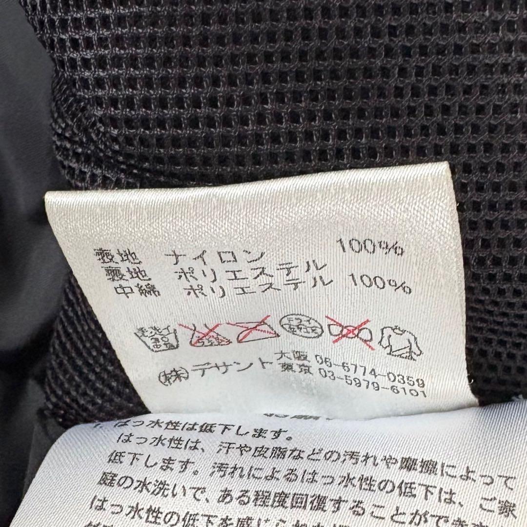 美品☆DESCENTE デサント スキーウェア　上下セット　メンズ　XO 白　黒