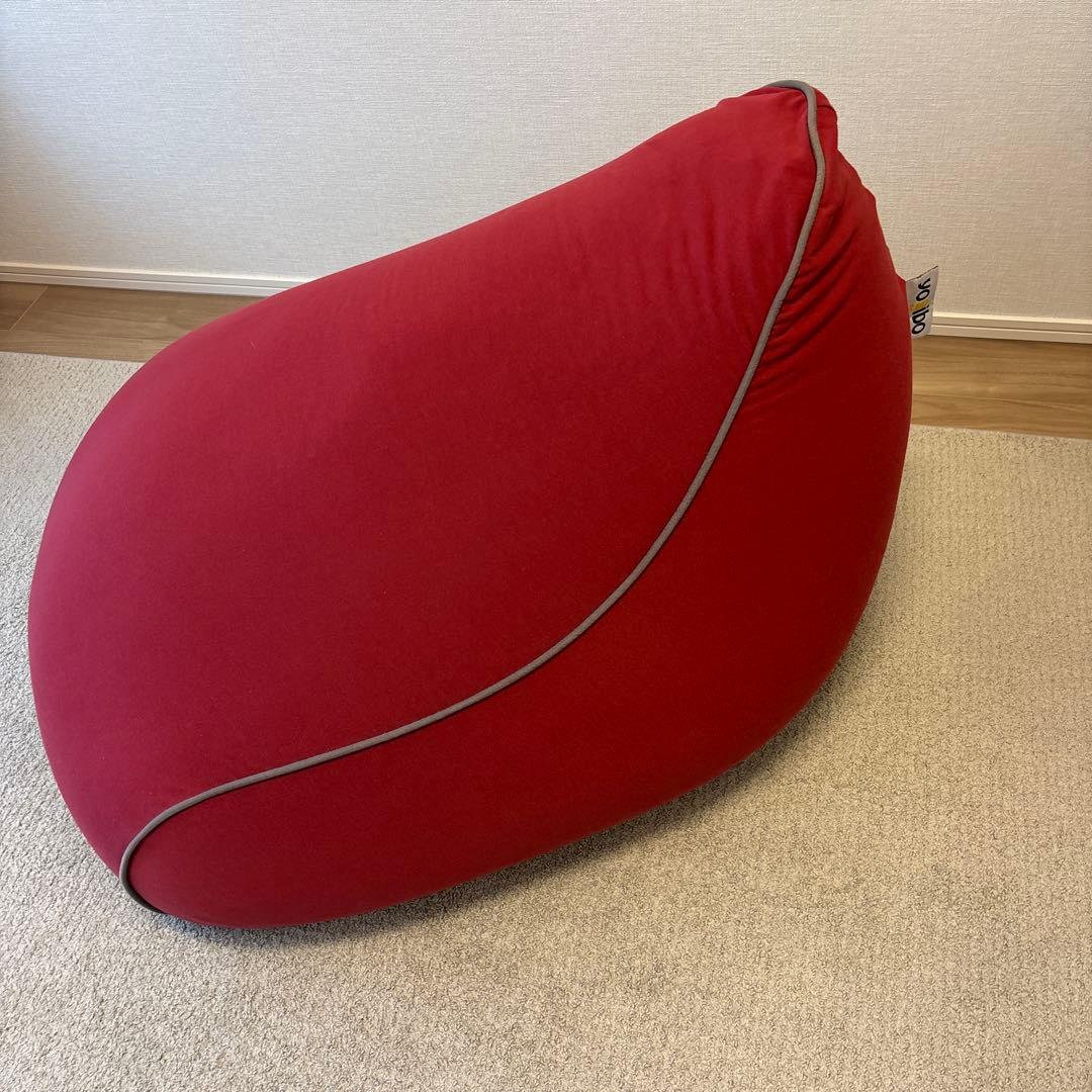 【美品】ヨギボー　ラウンジャー　ワインレッド