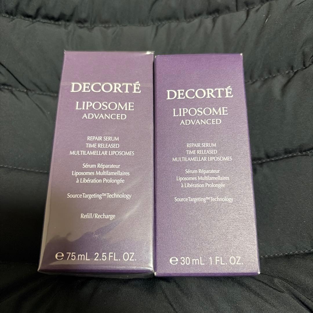 DECORTÉ リポソームアドバンストリペアセラム75mL & 30mL