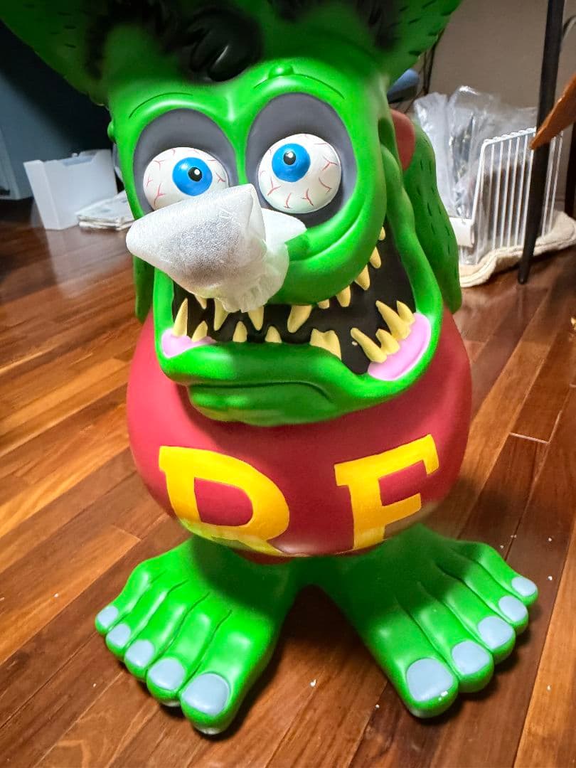 Rat Fink ラットフィンク 特大フィギュア 貯金箱 60cm ビッグサイズ