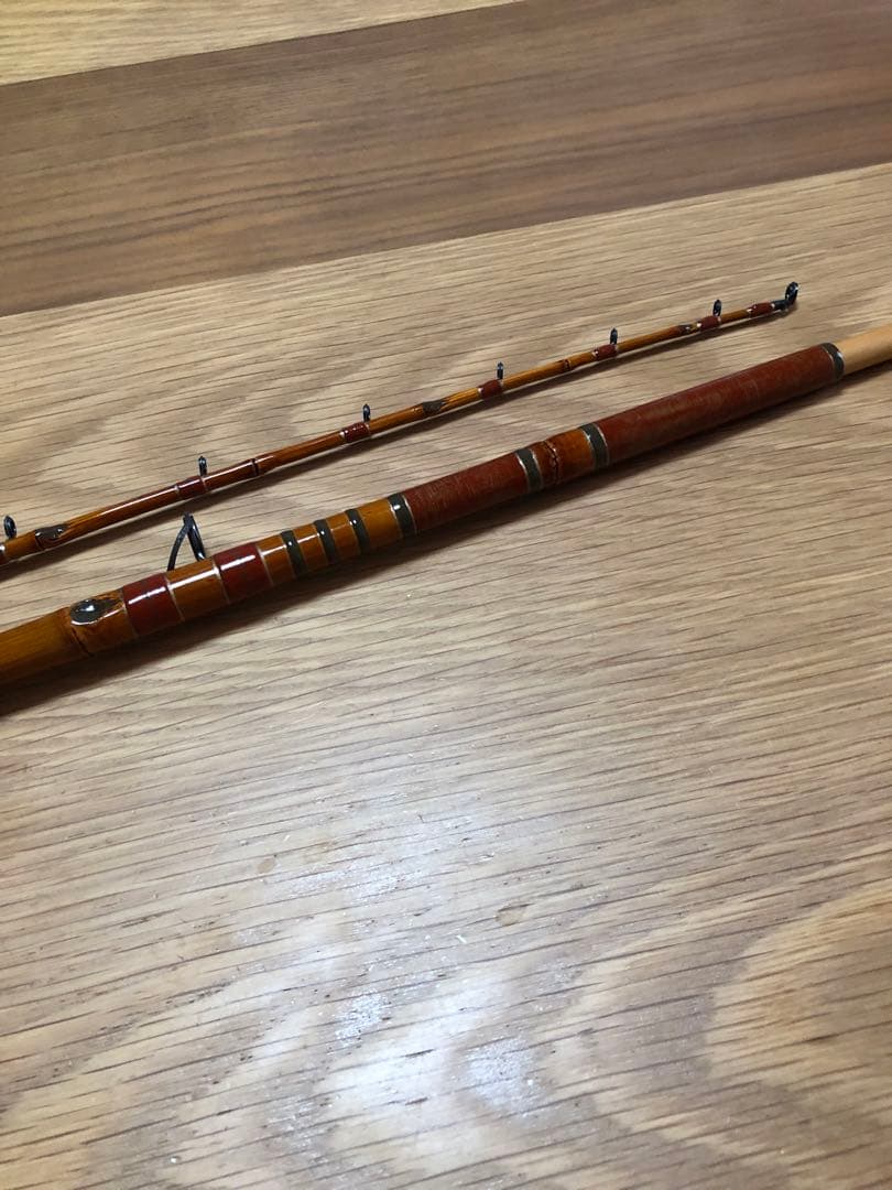 横浜竿　マイスター汐よし作カワハギ竿（全竹）