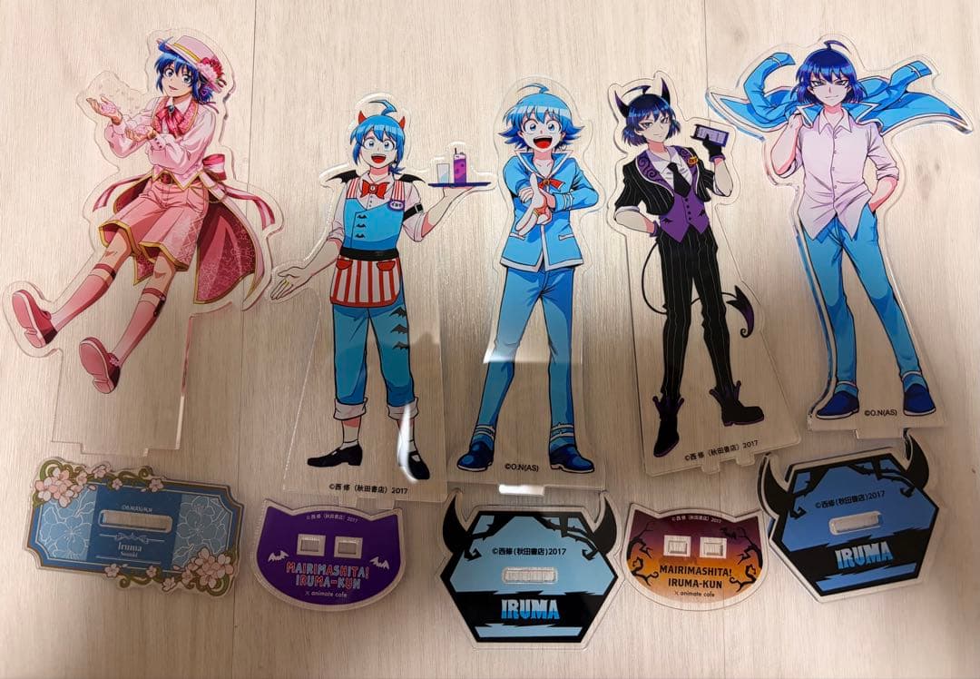 魔入りました！入間くん　アクスタセット　鈴木入間