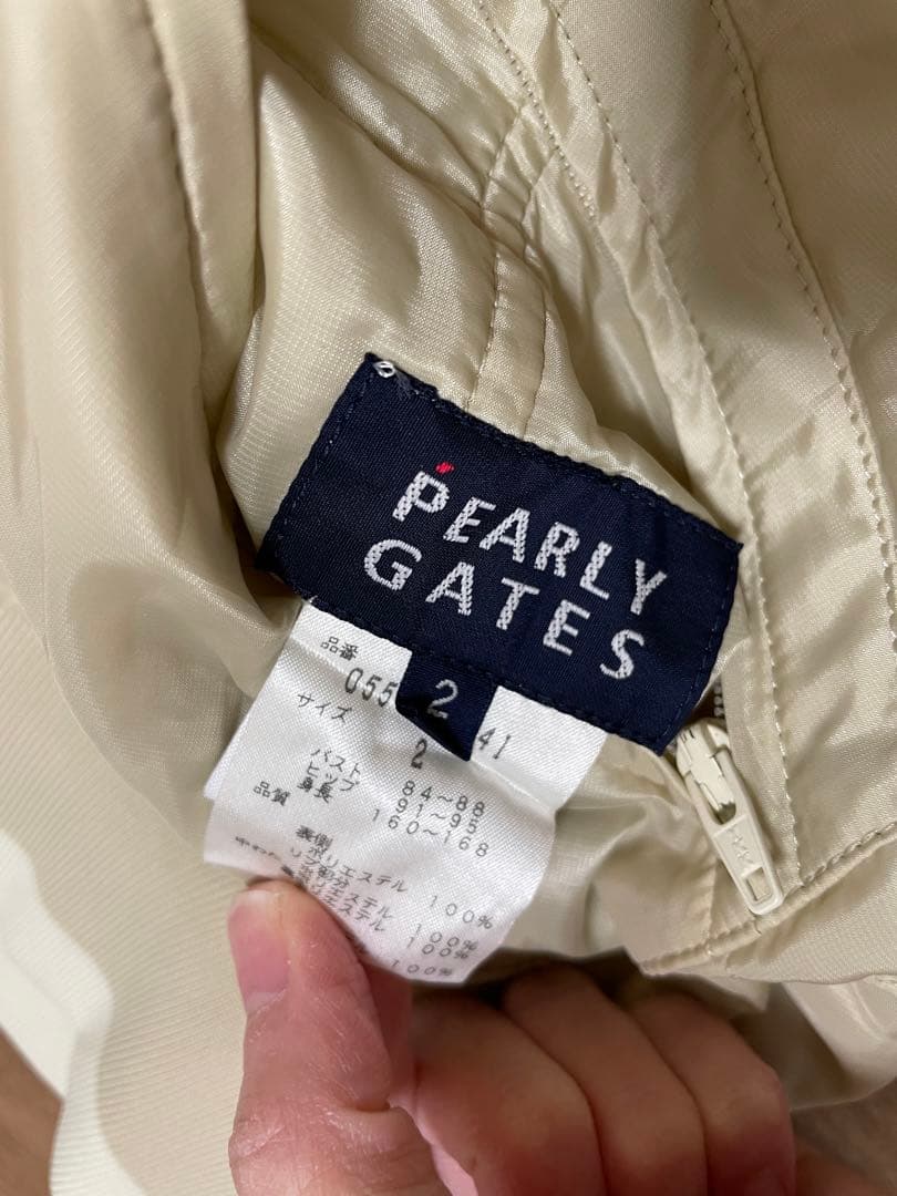 パーリーゲイツ　リバーシブル半袖ブルゾン　ハーフジップウィンドブレーカー　セット