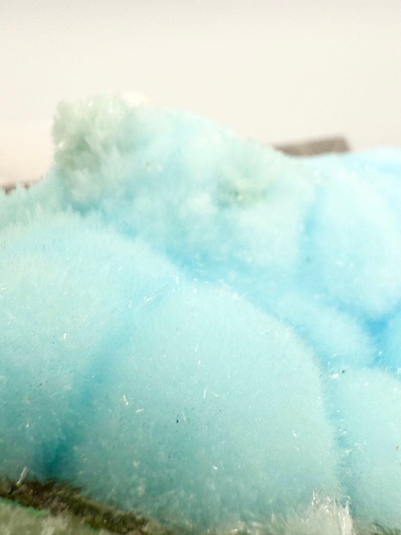 ブルーアラゴナイト　霞石　原石　鉱物　標本　天然石　石