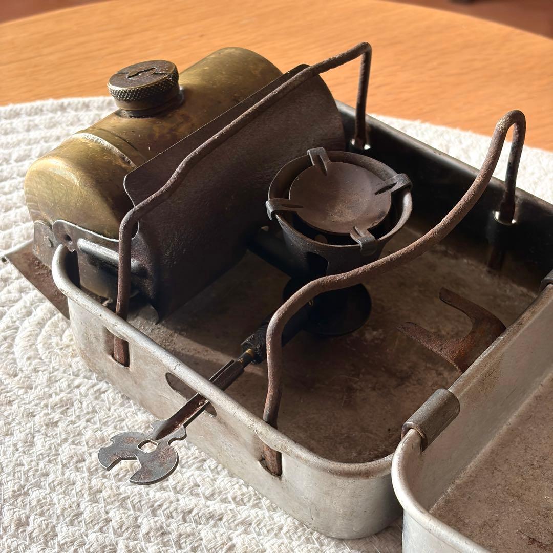 OPTIMUS オプティマス No.8 ストーブ アルミケース 箱スト 初期型