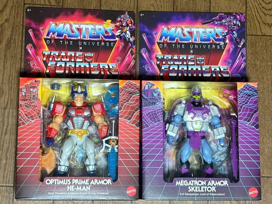 貴重 新品 トランスフォーマー マスターズオブザユニバース ヒーマン フィギュア