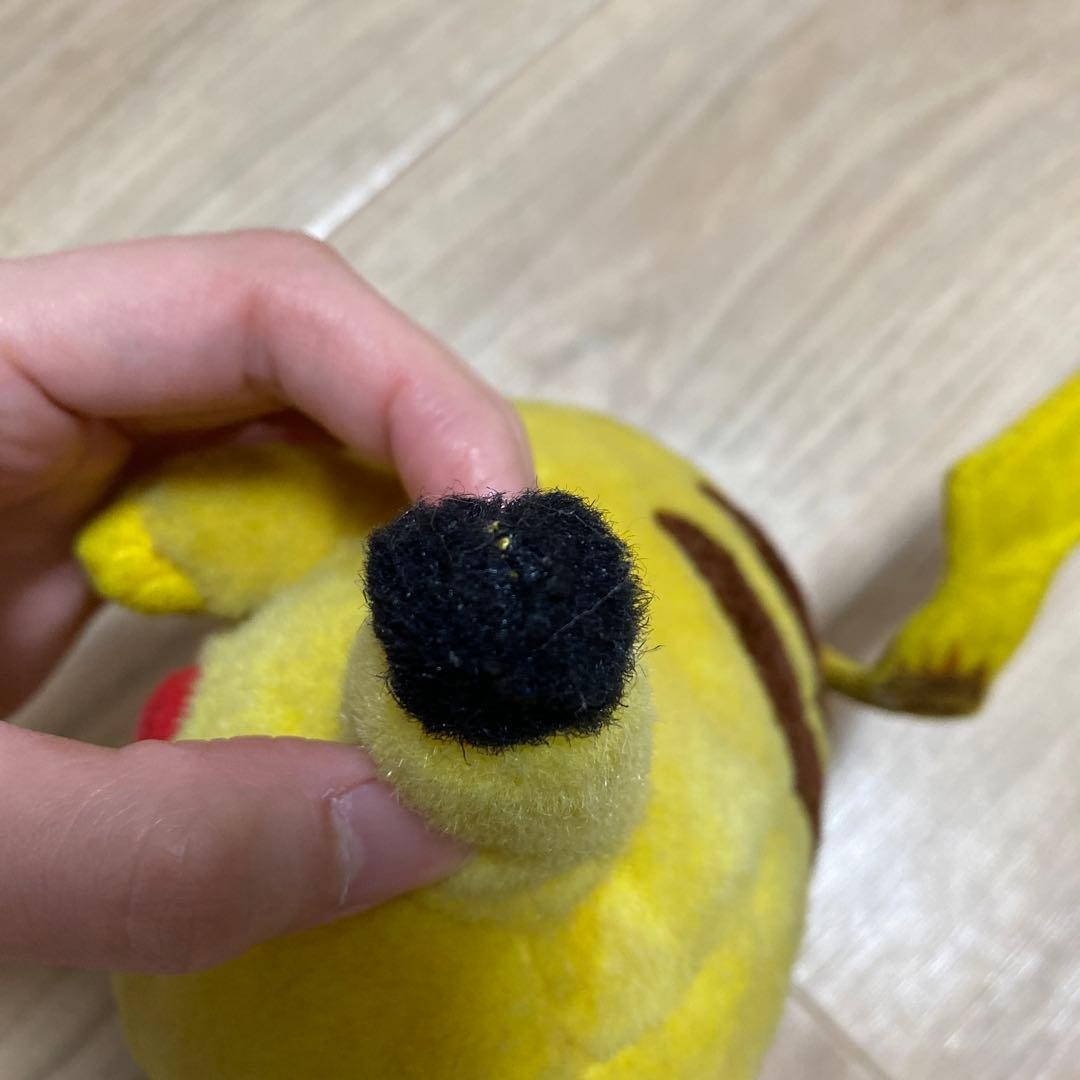 ピカチュウ ぬいぐるみ TOMY 初期 初代 にっこり バンザイポーズ