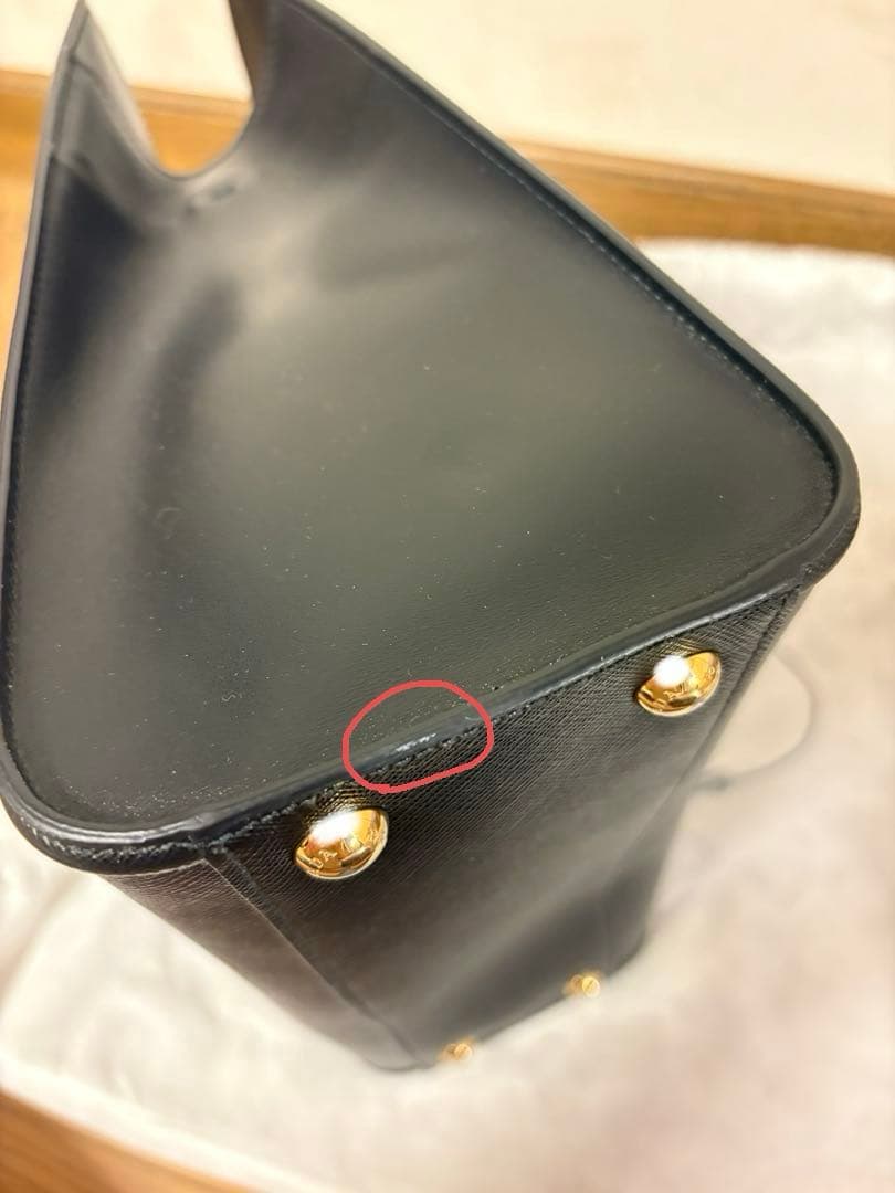 【期間限定価格】PRADA サフィアーノレザー 2way バッグ