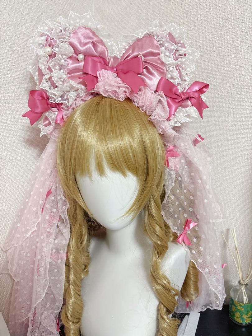 ゆっちゃむ ベルベットケーキ ロリータワンピースセッド 5点 甘ロリ