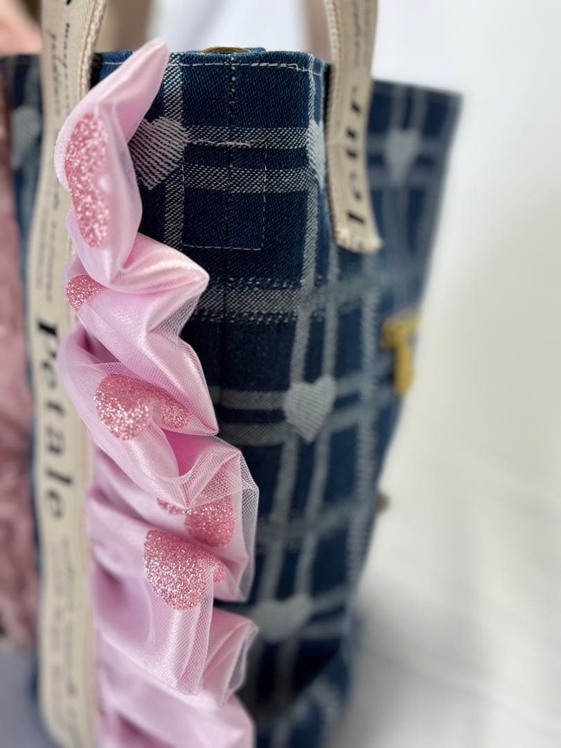 ♡*♡様 コヤンイサムチョン　うさちゃん丸底トートバッグ　ルミちゃん